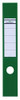 Durable 809005 Ordofix Self-Adhesive Spine Labels for Lever Arch File - Green, Pack of 10, 60mm, Narrow Folder, ready to attach to a lever arch file spine for organization.