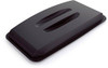 Durable DURABIN 60 Lid Black, waste bin lid with easy grip handle made of strong polypropylene for DURABIN 60 waste bin.
