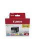 Canon PGI-2500 XL C M Y BK Pack of 4 Cartridges, recycled cardboard multipack, XL black, cyan, magenta, yellow, and black genuine ink cartridges for printers.