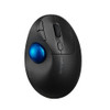 Kensington Pro Fit Ergo TB450 Bluetooth 2.4GHz Dual Wireless Mouse, ergonomic 34mm thumb operated trackball mouse made from 50% recycled plastic.