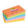 Post-it Post-It Notes Boost 76 x 127mm 90 Sheets pack of 5, colorful sticky notes in assorted colors stacked together with Post-it branding on the top sheet.
