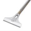Robert Scott Floor Scraper (Pack of 10) 101508, image of a metal floor scraper with a wide flat blade and ergonomic handle for floor removal tasks.