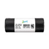 2WORK Refuse Sack ROLL Black PK10X20, roll of black refuse sacks with product label.