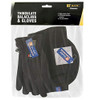 Thinsulate Balaclava & Gloves, black thermal balaclava and insulated gloves for cold weather.