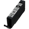 Canon CLI-581BK XL Ink Cartridge, Black, a rectangular black ink cartridge with a white label displaying product information and barcode.