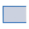 Bi-Office Magnetic Document Holder, Blue, A4, magnetic office accessory for displaying documents.