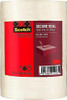 Scotch Secure Seal Packaging Tape Transparent 50 mm x 66 m 3 Rolls/Pack, image showing the packaging with a red and white label indicating durable hold and pack of three rolls.