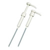 ROBER Scott TDP30-335VOW Pump Dispenser, White, Pack of 6, for liquid dispensing with long nozzle and pump mechanism.