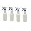 2Work Trigger Spray Refill Bottle Blue, Pack of 4, with white bottles and blue spray nozzles.