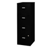 Bisley Filing Cabinet, Steel, One Size, black metal storage cabinet with four drawers for office or archive organization.