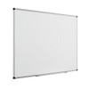 Bi-Office Maya Enamel Aluminium Framed Whiteboard 120x90cm, a large whiteboard with aluminium frame designed for writing and presentations.