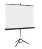 Bi-Office 9D006028 Tripod Projection Screen, White, 127cm, portable adjustable projection screen with tripod stand.