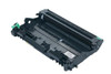 Brother DR2100 - Original - drum kit for Brother printers, black plastic drum unit with green toner cartridge connector and intricate internal components.