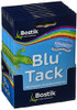 Bostik Blu Tack Reusable Adhesive Putty – 60g (12 Pack), blue putty adhesive boxes featuring colorful rainbow design and a green lizard logo. Bostik Blu Tack Reusable Adhesive Putty – 60g (12 Pack), blue putty adhesive boxes featuring colorful rainbow design and a green lizard logo.