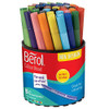 Berol Felt Tip Colouring Pens, Broad Point (1.2mm) in assorted colors with washable ink, 42 markers in a round tub. Berol Felt Tip Colouring Pens, Broad Point (1.2mm) in assorted colors with washable ink, 42 markers in a round tub.