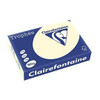 Trophée A4 160gsm Ivory Coloured Card, open box of 250 sheets with blue and white packaging, product number 1101C.