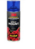 3M 200ml Spraymount Aerosol Adhesive, blue-capped aerosol spray can for repositionable spray adhesive with a black and red design and Scotch logo.
