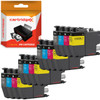 Cartridgex Compatible Brother LC422XL 4-Colour Ink Cartridge Multipack – 4 Sets (16 Pack), Maximum Filled, with shown ink cartridges in black, cyan, magenta, and yellow, and packaging.