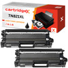 Compatible 2 Pack Black Toner Cartridge Replacement For Brother TN-821XLBK High Capacity