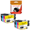Compatible 8 Pack Brother LC-527 CMYK 2 Sets Ink Cartridge Set