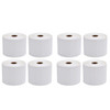 Cartridgex Thermal Shipping Labels Compatible With Zebra 4x6, set of 8 rolls, each containing 500 white thermal labels for shipping and warehouse labeling.