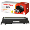 Compatible Yellow Toner Cartridge Replacement For HP 117A W2072A
