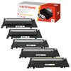 Compatible 5 Pack Toner Cartridge Set Replacement For HP 117A CMYK Plus Extra Black