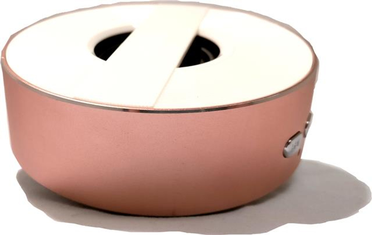 Bluetooth Wireless Speaker Pink Metal Body For Samsung Iphone Ipad Htc