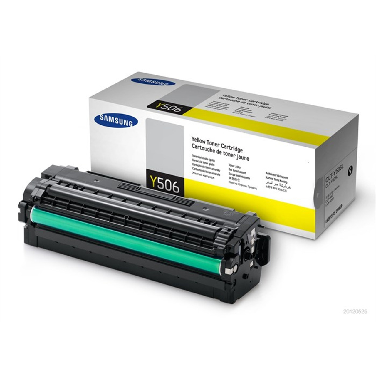 Samsung Y506 Yellow Original Toner Cartridge (Clt-y506l/els)