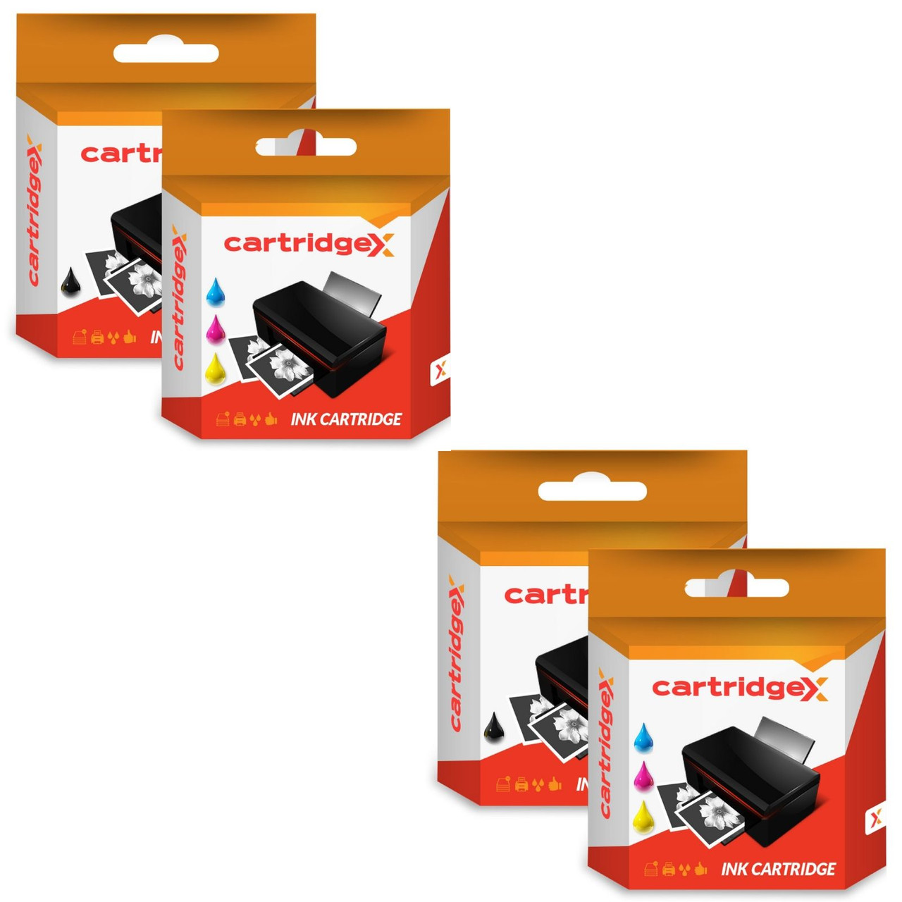 Compatible 4 Ink Cartridges For 30 Xl Kodak Esp 1.2 3.2 3.2s C110 C310 C315