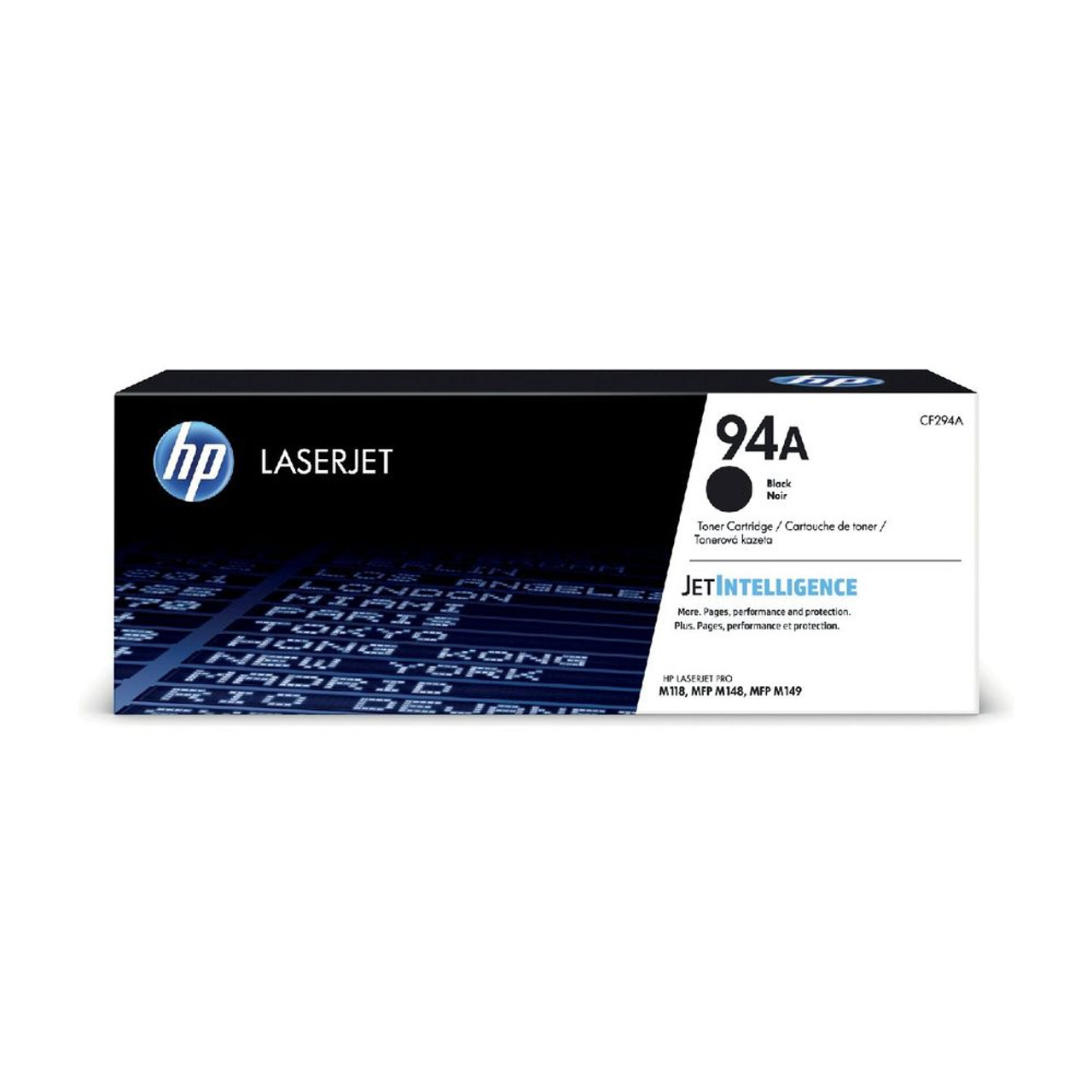 HP 94A CF294A Original Toner Cartridge Black (1,200 Page Capacity)