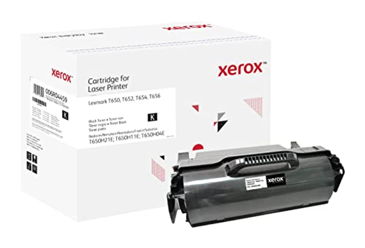 Everyday by Xerox Mono Toner compatible with Lexmark T650H21E/T650H11E/T650H04E, High Capacity