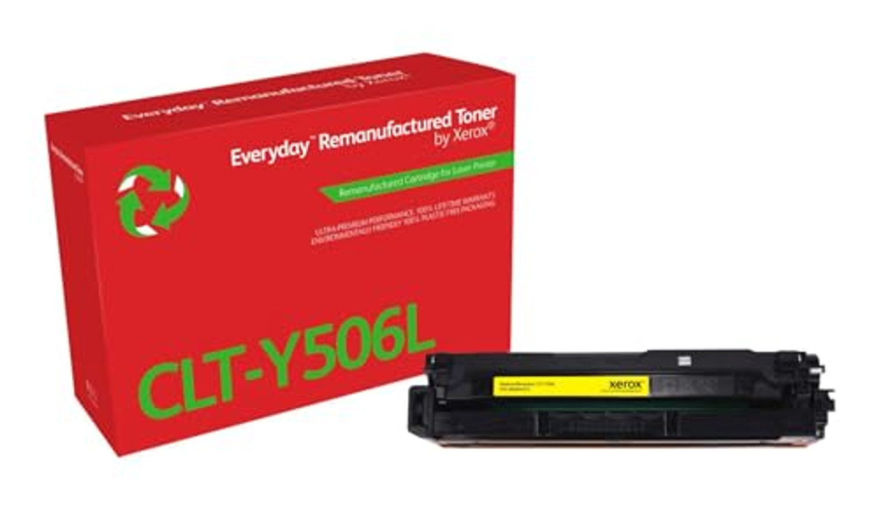 Xerox Yellow Toner Compatible with Samsung CLT-Y506L, High Capacity