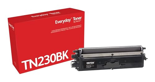 Everyday by Xerox Black Toner compatible with Brother TN230BK, Standard Capacity