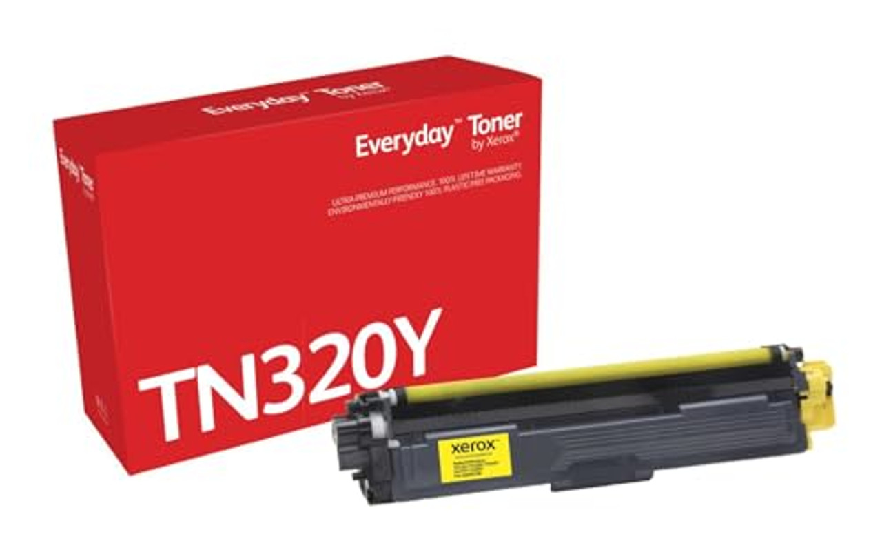 Everyday by Xerox Yellow Toner compatible with Brother TN230Y, Standard Capacity