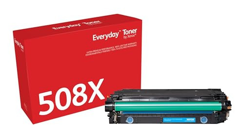 Everyday by Xerox Cyan Toner compatible with HP 508X (CF361X), High Capacity