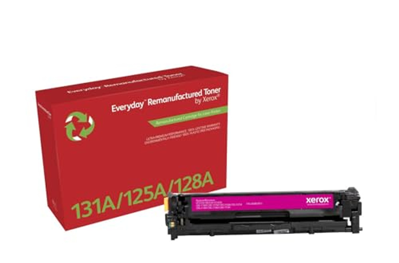 Everyday by Xerox Magenta Toner compatible with HP 131A HP 125A HP 128A (CF213A/ CB543A/ CE323A), Standard Capacity