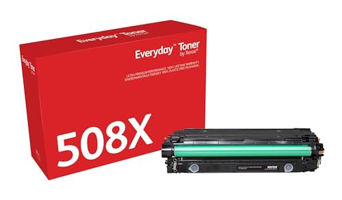 Everyday by Xerox Black Toner compatible with HP 508X (CF360X), High Capacity