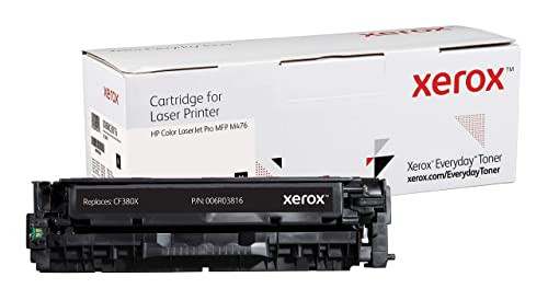 Everyday by Xerox Black Toner compatible with HP 312X (CF380X), High Capacity