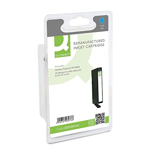 Q-Connect HP 903XL T6M03AE Ink Cartridge Cyan Hy T6M03AE-COMP