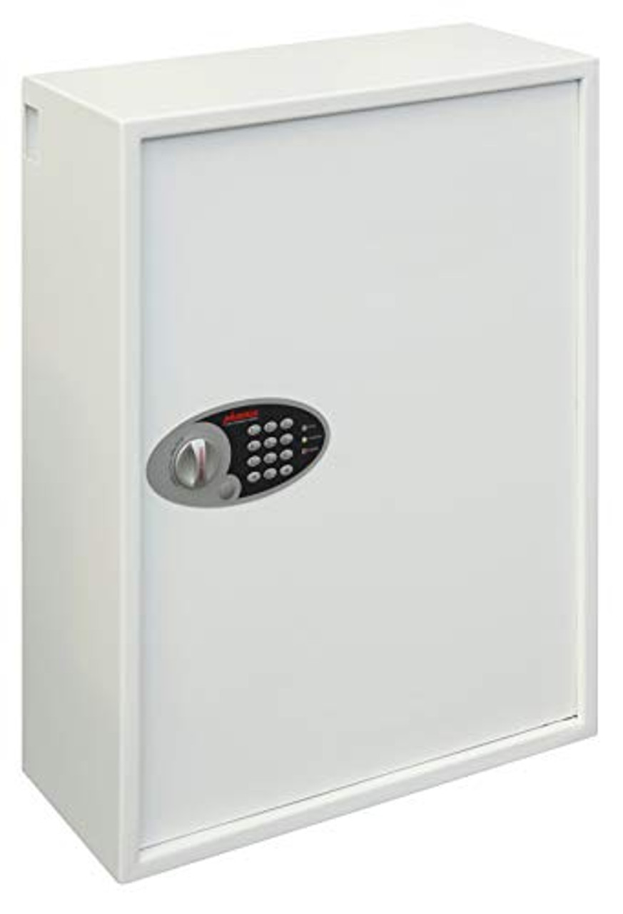 Phoenix Safe Company  KS0035E Phoenix Cygnus Key Deposit Safe - 500 Hooks - Electronic Lock - Key Holder Wall Mounted - Scratch Resistant White Paint Finish - 111 Litres - 46kg