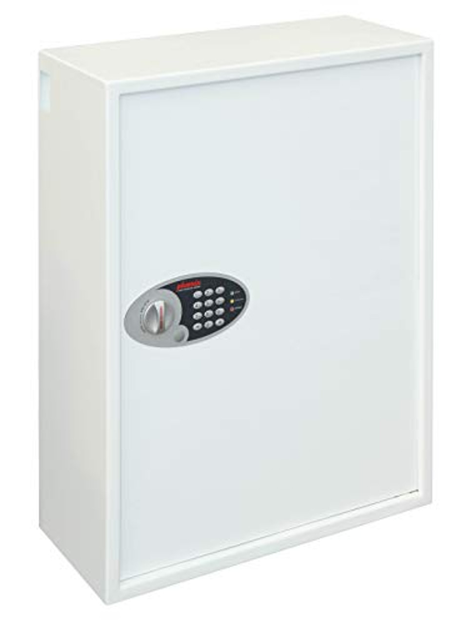 Phoenix Safe Company  KS0036E Phoenix Cygnus Key Deposit Safe -700 Hooks - Electronic Lock - Key Holder Wall Mounted - Scratch Resistant White Paint Finish - 132 Litres - 49kg