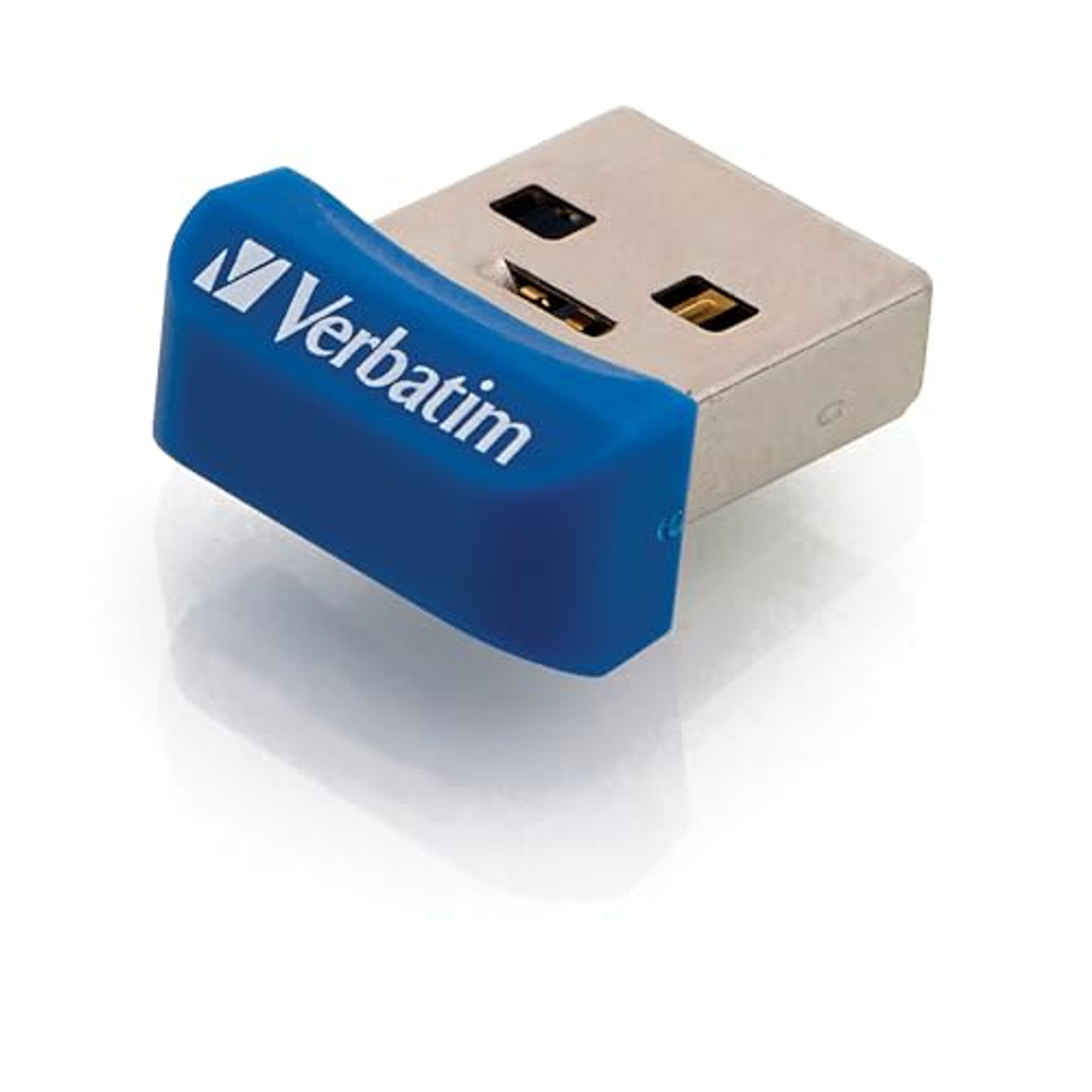 16GB USB Flash 3.0 NANO StoreNStay BLUE Verbatim P-BLIST