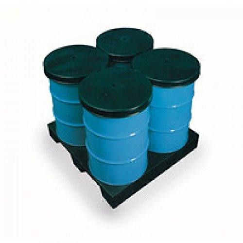 FSMISC FD BLACK DRUM COVER 326124, image showing a set of black drum covers arranged on a black pallet.