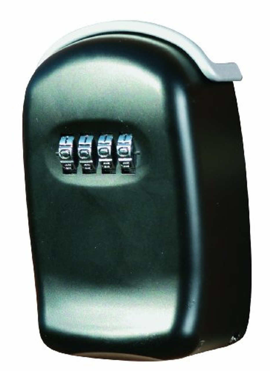 Phoenix Safe Company  KS0001C Key Safe with Combination Lock - High Strength Cast Alloy - Key Holder Wall Mounted - Scratch Resistant Black Finish - 0.4kg