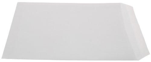 5 Star Value Envelope Press Seal Pocket 90gsm C5 White, image of a large stack of plain white C5 envelopes for mailing and shipping.