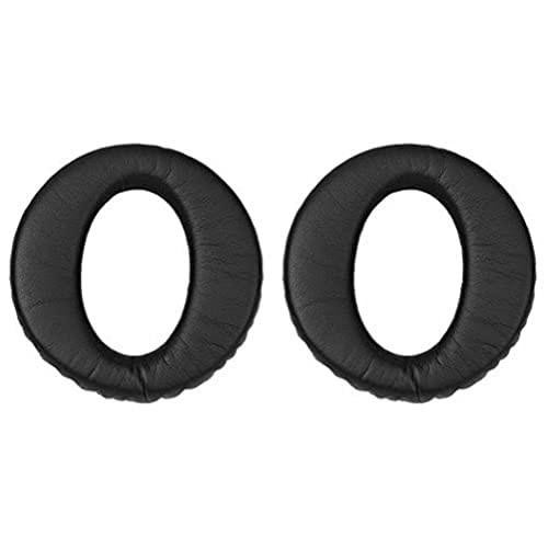 Jabra Leather Ear Cushion Black (14101-41), black leather ear cushions for headphones, comfortable over-ear padding.