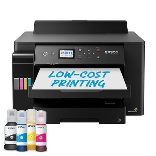 Epson EcoTank ET-16150 A3+ Wi-Fi Ink Tank Printer, multifunction office printer with large ink tanks and wireless connectivity printing documents and images.