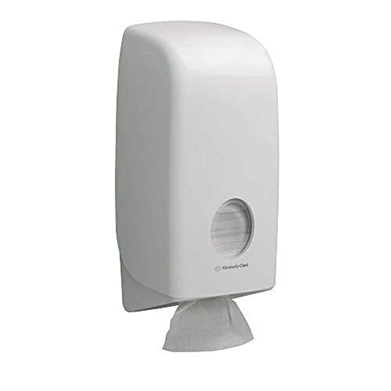 Aquarius Bulk Pack Toilet Tissue Dispenser White