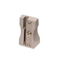 Helix Oxford Metal Pencil Sharpener, compact metal pencil sharpener with a sturdy design for precise sharpening